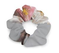 Elastici per capelli alla moda, resistenti, motivo floreale, color prugna, per tutti i tipi di capelli, morbidi elastici per la maggior parte delle occasioni, nessun danno, grazioso accessorio per