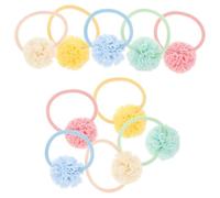 Elastici per Capelli Bambina 10 Pezzi per Accessori Acconciature | Morbidi e Confortevoli, Uso Semplice, Adatti a Ragazzo e Ragazza, Stile Decorativo, Versatili per Capelli