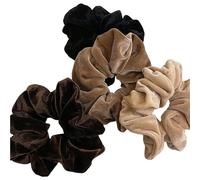 Elastici per capelli Bubble Scrunchies, elastici in velluto di alta qualità per capelli, elastici spessi in tinta unita, elastici morbidi per coda di cavallo, confezione da 8 pezzi. (8,Mixing Colors)