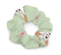 Elastici per capelli casual, elastici a spirale per acconciature/trecce/code di cavallo, elastici per capelli regolabili con cordino telefonico Green Frog, accessori per dreadlock