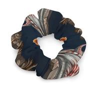 Elastici per capelli casual, elastici a spirale per acconciature/trecce/code di cavallo, elastici per capelli regolabili con cordino telefonico Green Frog, accessori per dreadlock