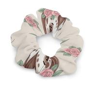 Elastici per capelli casual, elastici a spirale per acconciature/trecce/code di cavallo, elastici per capelli regolabili con cordino telefonico Green Frog, accessori per dreadlock