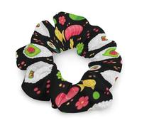 Elastici per capelli chic per adolescenti e capelli spessi, elastici per capelli che non danneggiano i capelli, fermacoda in stile sushi giapponese, accessori per capelli