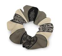 Elastici per capelli chic per adolescenti e capelli spessi, elastici per capelli che non danneggiano i capelli, fermacoda con carta da poker Vace of Spades, accessori per capelli