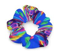 Elastici per capelli chic per uomo, donna e ragazzo, con stampa ad di un leone re, senza metallo, fermacoda e accessori per capelli.