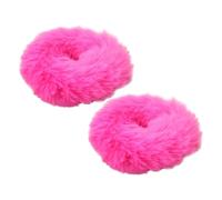 Elastici per capelli colorati in peluche, fermagli per capelli elastici in