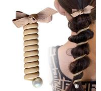 Elastici per capelli con cavo telefonico | Fascia per capelli in corda per capelli senza grovigli - Cinghie elastiche elastiche per coda di cavallo Elastici per capelli a per bambini, donne Capelli
