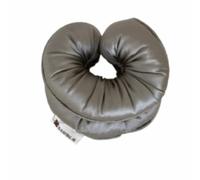 Elastici per capelli con cuscino, per intestino grande, corde versatili per la testa, elastico per coda di cavallo, accessori per capelli da donna (grigio)