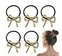 Elastici per capelli con, elastici in metallo, non danneggiano i capelli, per scuola, casual, matrimoni, feste, viaggi, shopping, feste, donne e ragazze