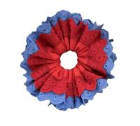 Elastici per capelli con finiture in pizzo per donne e ragazze colorati elastici per capelli estetici elastici per capelli oversize cerchi per capelli per il tempo libero