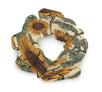 Elastici per capelli con girasoli romantici - Accessori per capelli colorati, fermacoda per ragazze con capelli spessi e sottili, elastico per capelli - Design che non danneggia i capelli