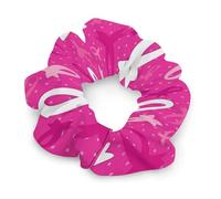 Elastici per capelli con nastro rosa per donne, fasce elastiche per capelli, fasce per capelli alla moda, accessori per copric in corda, per la consapevolezza delle sopravvissute al cancro al seno