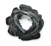 Elastici per capelli, con stampa di rocce grigie e fiume, elastici per capelli, accessori per capelli morbidi, adatti a tutti i tipi di capelli