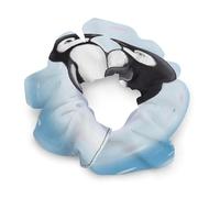 Elastici per capelli con stampa "I Love Penguins", elastici per capelli, morbidi accessori per capelli, adatti a tutti i tipi di capelli