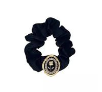 Elastici per Capelli Copricapo da donna con corda for capelli(Schwarz)