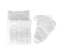 Elastici Per Capelli Da 100 Pezzi E Coprimaschera Per Piedi Da 100 Pezzi, Elastici Per Capelli In Tessuto Non Tessuto, Accessori Per La Cura Della Pelle