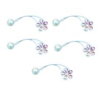 Elastici per capelli da bambina - 5 Pezzi Elastici Senza Danno | fascette per bambine senza ai capelli | per, Calze della Befana, Acconciatura Quotidiana, Spettacolo di Danza e Feste