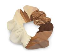 Elastici per capelli da donna a piramide africana del deserto, nessun danno, morbidi elastici per capelli con motivi stampati alla moda, fasce per capelli in raso per coda di cavallo, chignon
