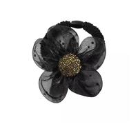 Elastici Per Capelli Da Donna Accessori for capelli con fascia durevole for capelli con corda for capelli ad alta elasticità da donna(Black)