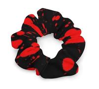Elastici per capelli da donna, classici, horror, con schizzi di sangue rossi, senza lasciare tracce, ideali per acconciature, trecce e code di cavallo. Accessori per capelli che non danneggiano i cape