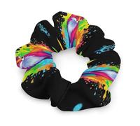 Elastici per capelli da donna colorati con volpi a nove code, morbidi, adatti anche come fermagli per capelli senza dolore, per coda di cavallo e dreadlock.