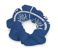 Elastici per capelli da donna con formula matematica, nessun danno, morbidi elastici per capelli con motivi stampati alla moda, fasce per capelli in raso per coda di cavallo, chignon, allenamento e