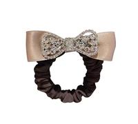 Elastici Per Capelli Da Donna Corda for capelli con fiocco in strass da donna
