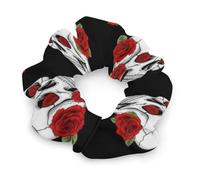 Elastici per capelli da donna e ragazza, a forma di strega di Halloween, con gatti neri, senza fermagli per coda di cavallo in metallo, perfetti per acconciature divertenti e uniche, accessori per dre