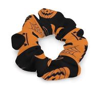 Elastici per capelli da donna e ragazza, con bandiera americana, divertenti teschio di zucchero, elastici per capelli, non danneggiano i capelli, elastici per coda di cavallo, accessori per capelli, t