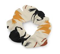 Elastici per capelli da donna e ragazza, modello Horse Dreams, perfetti per acconciature divertenti e uniche, elastici per capelli a spirale che non danneggiano i capelli, accessori per capelli.