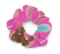 Elastici per capelli da donna, rosa a forma di ciam, senza lasciare tracce, ideali per acconciature, trecce e code di cavallo. Accessori per capelli che non danneggiano i capelli.