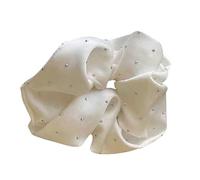 Elastici per capelli decorati con strass scintillanti in morbido tessuto per donne per uso quotidiano ed eventi speciali eleganti elastici per acconciature da festa