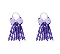 Elastici per capelli dinamici con nappe fluenti, I | poliestere ad alta elasticità, nappe fluide per cheer-dance, sport e spettacoli teatrali