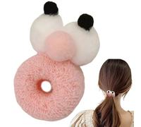 Elastici per capelli divertenti, con occhi grandi, design divertente, elastici per capelli ad alta elasticità, per una tenuta forte e sicura per donne e ragazze