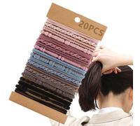 Elastici per Capelli Elastici Braccialetti Stile Boho Retro | Fascette Vintage Per Coda Di Cavallo Con Venticinque Pezzi Per Donne Ragazze Yoga Corsa Lavoro Escursionismo Viaggio