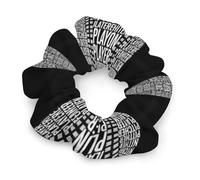 Elastici per capelli elastici con stampa di mucca per donne e ragazze, elastici per capelli che non danneggiano i fermagli per coda di cavallo, accessori per capelli con trecce.