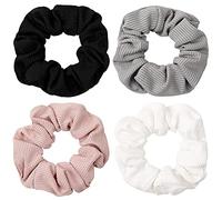 Elastici per capelli elastici per capelli per donne e ragazze, graziosi elastici per capelli ricci spessi, senza pieghe, accessori per capelli, corde morbide, supporto per coda di cavallo, non