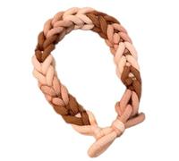 Elastici per capelli eleganti per ragazza moda uncinetto elastici per capelli a tema festival trecce supporto