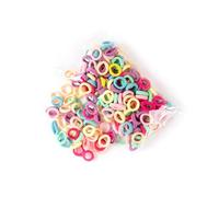Elastici Per Capelli, Fasce Per Capelli Senza Cuciture Da 100 Pezzi - Piccole Cinghie Per Coda Di Cavallo, Semplici E Pratici Per Bambini Cravatte Per Capelli Per Ragazze