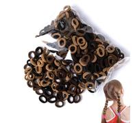 Elastici Per Capelli, Fasce Per Capelli Senza Cuciture Da 100 Pezzi - Piccole Cinghie Per Coda Di Cavallo, Semplici E Pratici Per Bambini Cravatte Per Capelli Per Ragazze