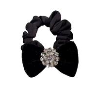 Elastici per Capelli Fascia for capelli con fiocco in velluto con strass for donna