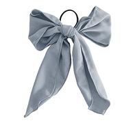 Elastici per capelli in gomma, con fiocco a spirale, semplice e carino, in tessuto, per coda di cavallo, accessorio per capelli in gel (B, taglia unica)