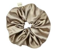 Elastici per Capelli in Raso da Donna, Grandi Scrunchies Morbidi ed Eleganti in Stile Francese,per Capelli Lisci e Ricci, Donna e Ragazza accessori regalo per capelli, 9 colori (Champagne)