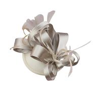 Elastici per capelli in rete per sposa, feste di fine anno, feste in Europa e Stati Uniti, accessori per capelli CosPlay (kaki, taglia unica)