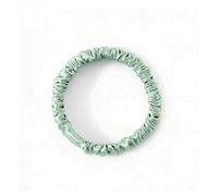 Elastici per capelli in seta di gelso, elastici per capelli, 19 momme, a coda di cavallo, per capelli, in seta, scrunchies invisibobble silk scrunchie per donne e ragazze, verde mare