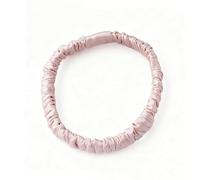 Elastici per capelli in seta di gelso, elastici per capelli, 19 momme, a coda di cavallo, per capelli in seta scrunchies invisibobble silk scrunchie per donne e ragazze, rosa A