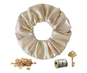 Elastici per capelli, organizer per capelli da 11 cm, accessorio da donna, per coda di cavallo con spazio segreto, strumenti per lo styling dei capelli, per ragazze, amiche e sorelle