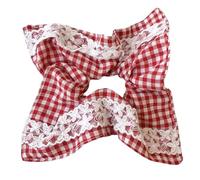 Elastici per capelli oversize con papillon plaid elastici per capelli elastici per capelli spessi Updos Cerchio per capelli Decori per capelli femminili