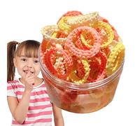 Elastici per capelli per bambini, supporto per coda di cavallo, senza danni, fasce per capelli, 50 pezzi, morbidi, elastici, per capelli in diversi colori per adolescenti, bambini,