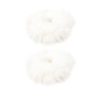 Elastici per capelli per ragazze - 2 elastici per capelli per ragazze | per capelli per ragazze | Elastici per capelli porta coda di cavallo | Elastici per capelli, soffice coda di